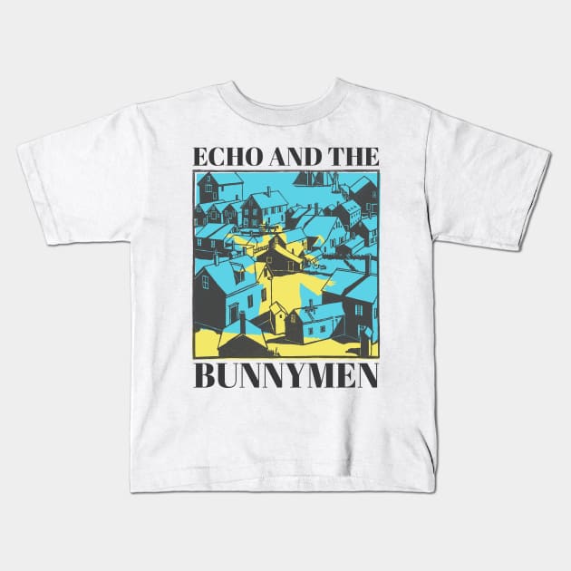 classic echo and the bunnymen Kids T-Shirt by psninetynine